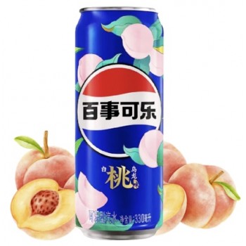 Pepsi White Peach Oolong 330 ml x 12