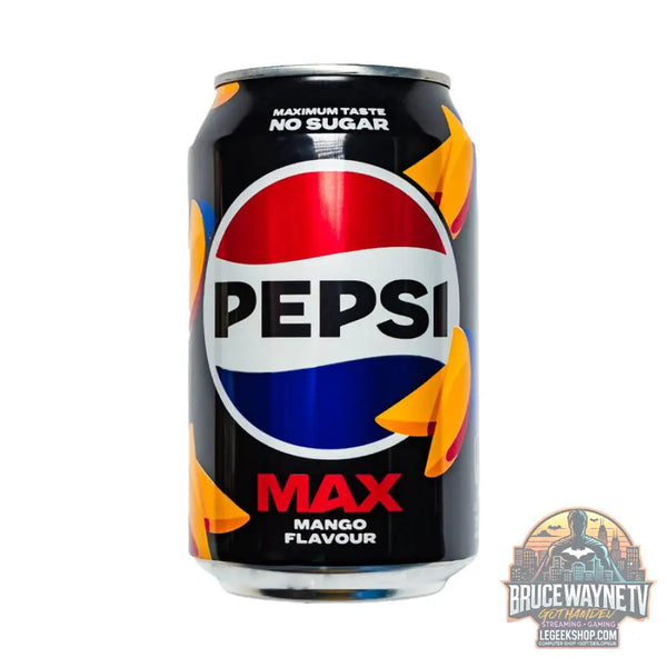Pepsi Max Mangue boisson à la mangue de 330ml (paquet de 24) - Snacks & boissons importés