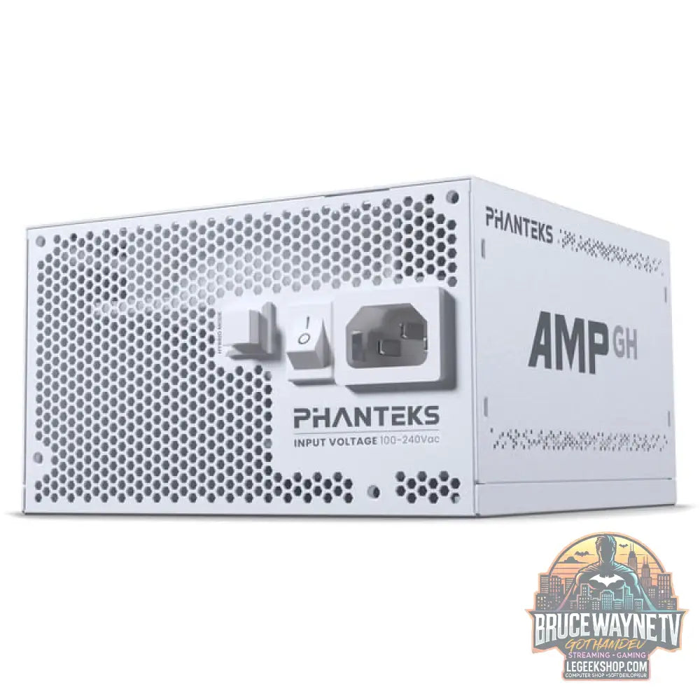 Phanteks AMP GH 750W ATX3.1 White, alimentation PC - Phanteks - vue 2