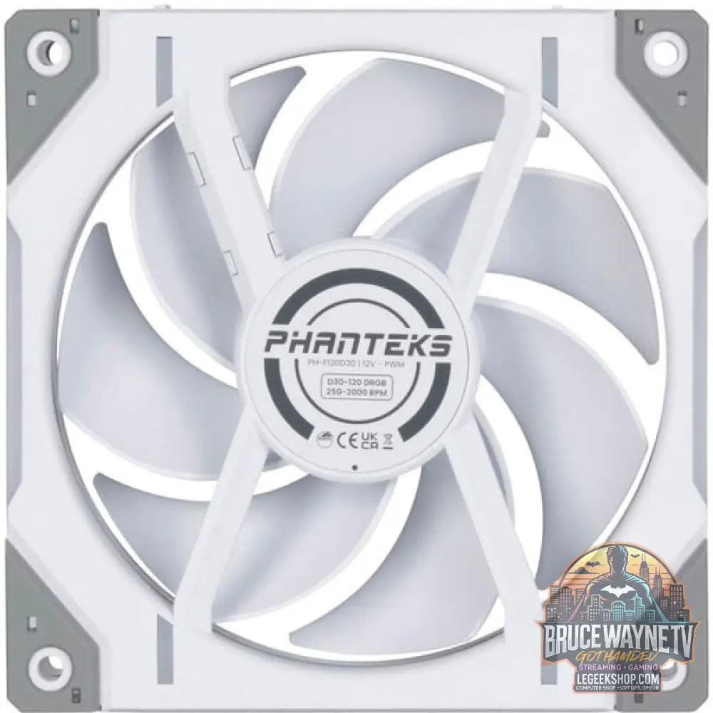 Phanteks D30-120 PWM Regular, Gehäuselüfter - Phanteks - vue 4