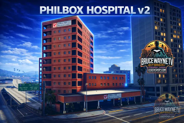 Philbox Hospital V2 — Mapping FiveM, photo principale LeGeekShop
