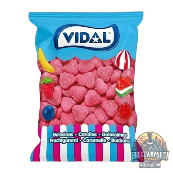 Pink Hearts bonbons gélifiés (Paquet de 1kg) - Snacks & boissons importés