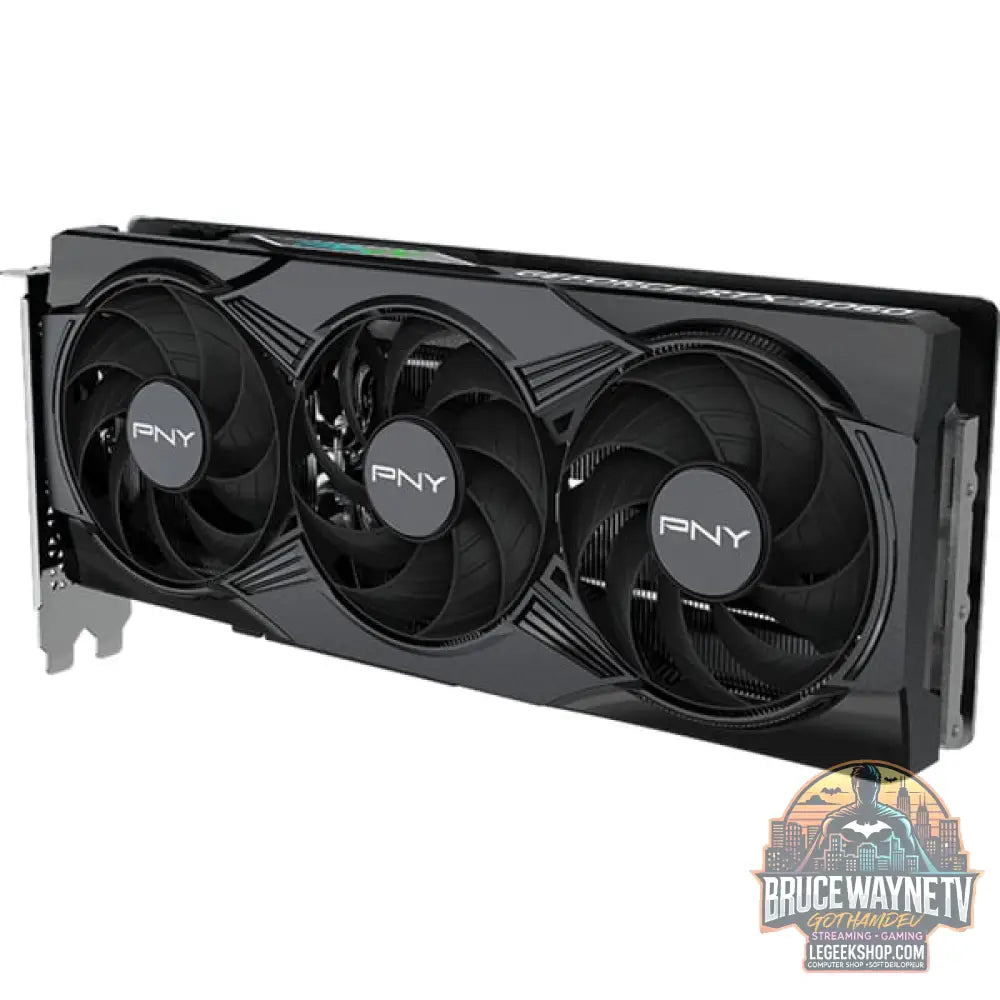 PNY GeForce RTX 5060 ARGB Triple Fan OC, carte graphique DLSS 4, 3x DisplayPort, 1x HDMI 2.1 - PNY - vue 4