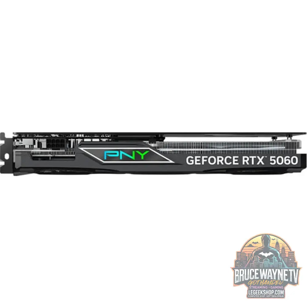 PNY GeForce RTX 5060 ARGB Triple Fan OC, carte graphique DLSS 4, 3x DisplayPort, 1x HDMI 2.1 - PNY - vue 7