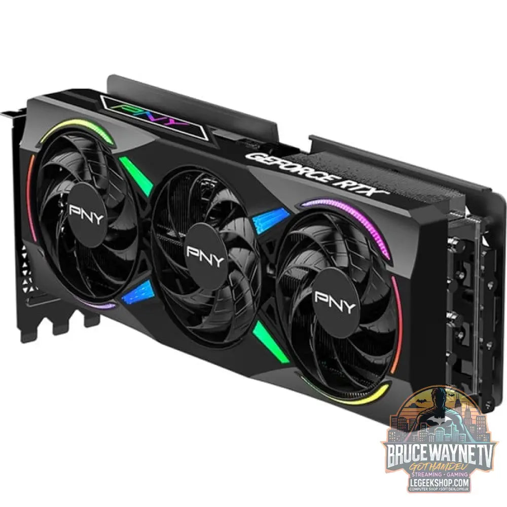 PNY GeForce RTX 5070 Ti ARGB OC, carte graphique DLSS 4, 3x DisplayPort, 1x HDMI 2.1 - PNY - vue 4