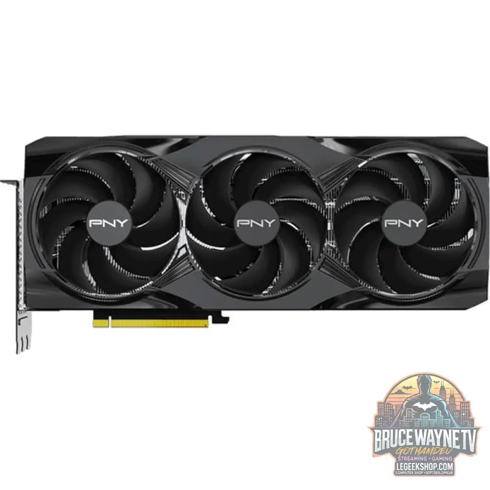 PNY GeForce RTX 5080 OC, carte graphique DLSS 4, 3x DisplayPort, 1x HDMI 2.1 - PNY - vue 4