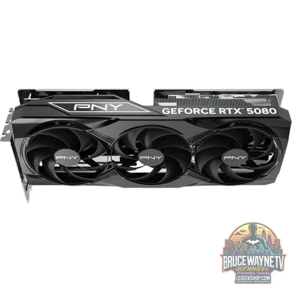 PNY GeForce RTX 5080 OC, carte graphique DLSS 4, 3x DisplayPort, 1x HDMI 2.1 - PNY - vue 6