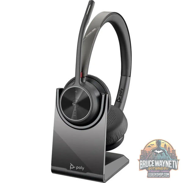 Poly Voyager 4320 UC, Headset noir, USB-A - Poly