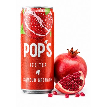 Pop's Ice Tea Grenade 330 ml x 24