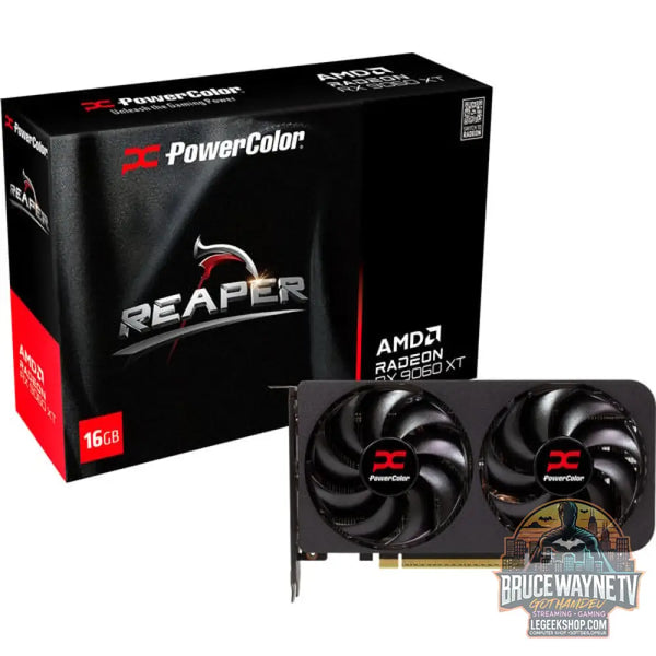 PowerColor Radeon RX 9060 XT Reaper 16GB, carte graphique - PowerColor