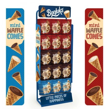 Présentoir Pré-rempli Bonjuks Cornet - 180 uvc x 1