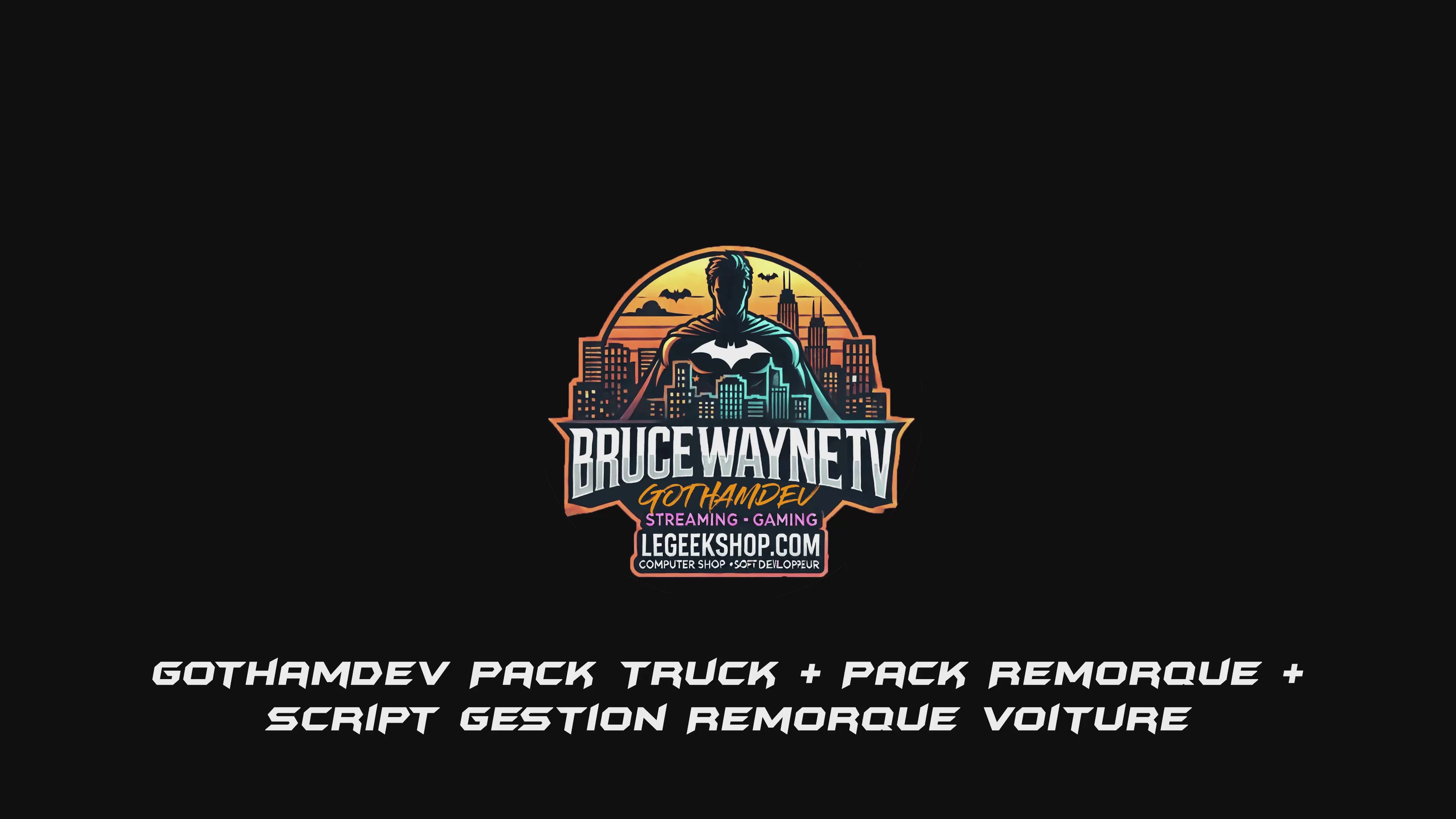 🚛 GothamDev Pack Truck FiveM - Camion… — mod fivem, vue 2, LeGeekShop