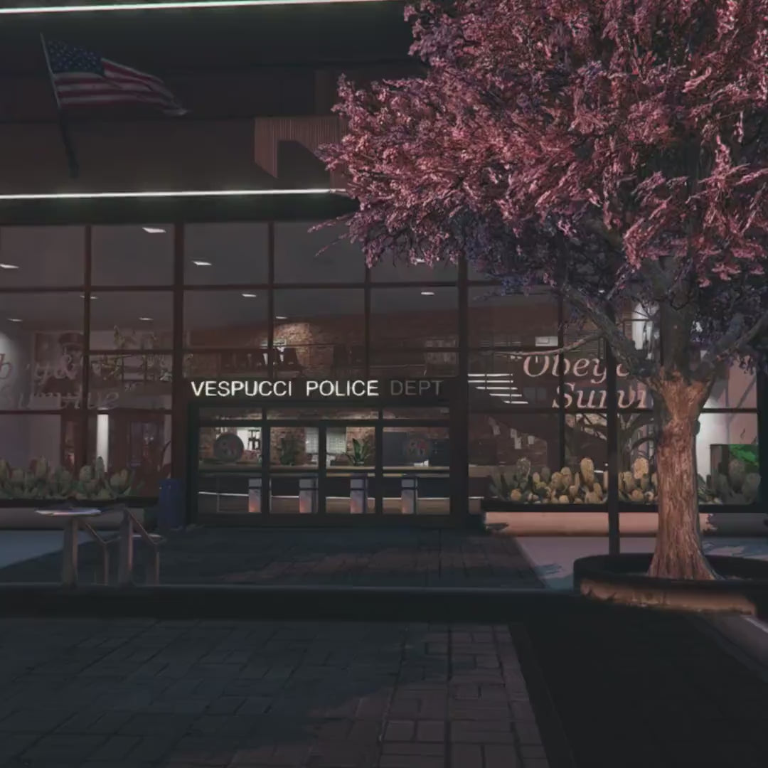 🚔 Service de police de Vespucci FiveM MLO |… — détail mod fivem, vue 9, LeGeekShop