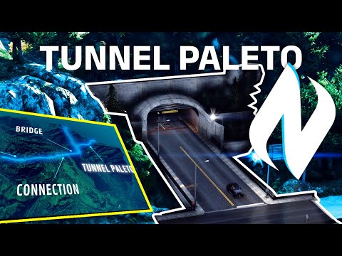 🗺️ Tunnel Paleto Open Source — détail mapping fivem, vue 6, LeGeekShop