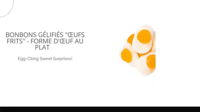 Bonbons G&eacute;lifi&eacute;s "&OElig;ufs Frits" - Forme d'&oelig;uf au plat 🍳 by@Outfy