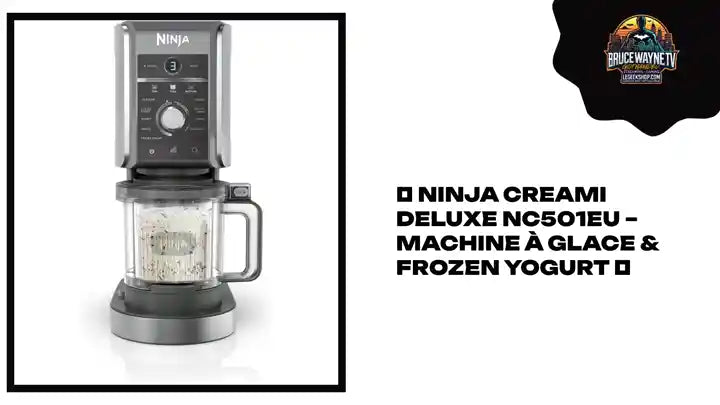 🎮 Ninja CREAMi Deluxe NC501EU &ndash; Machine &agrave; Glace &amp; Frozen Yogurt 🎮 by@Outfy