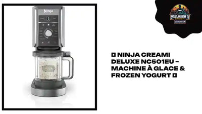 🎮 Ninja CREAMi Deluxe NC501EU &ndash; Machine &agrave; Glace & Frozen Yogurt 🎮 by@Outfy