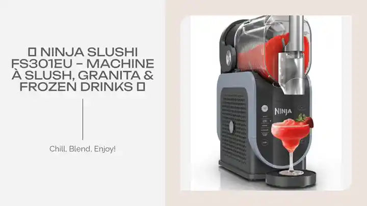 🎮 Ninja SLUSHi FS301EU &ndash; Machine &agrave; Slush, Granita &amp; Frozen Drinks 🎮 by@Outfy