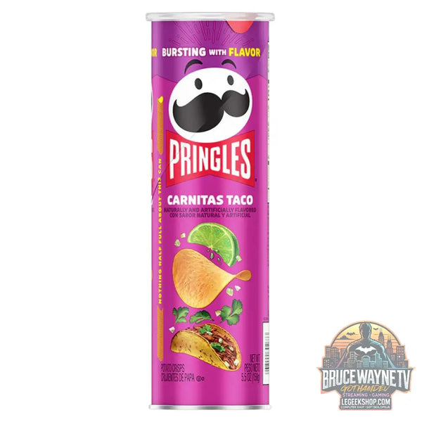 Pringles Carnitas Taco patatine al gusto di carne speziata da 158g (Confezione da 14) - Snacks & boissons importés