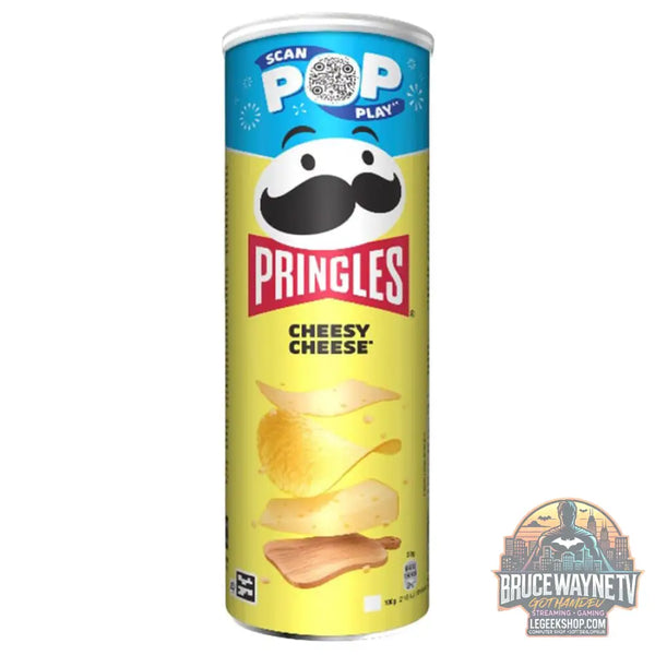 Pringles Cheesy Cheese chips au goût de fromage de 165g (Paquet de 19) - Snacks & boissons importés