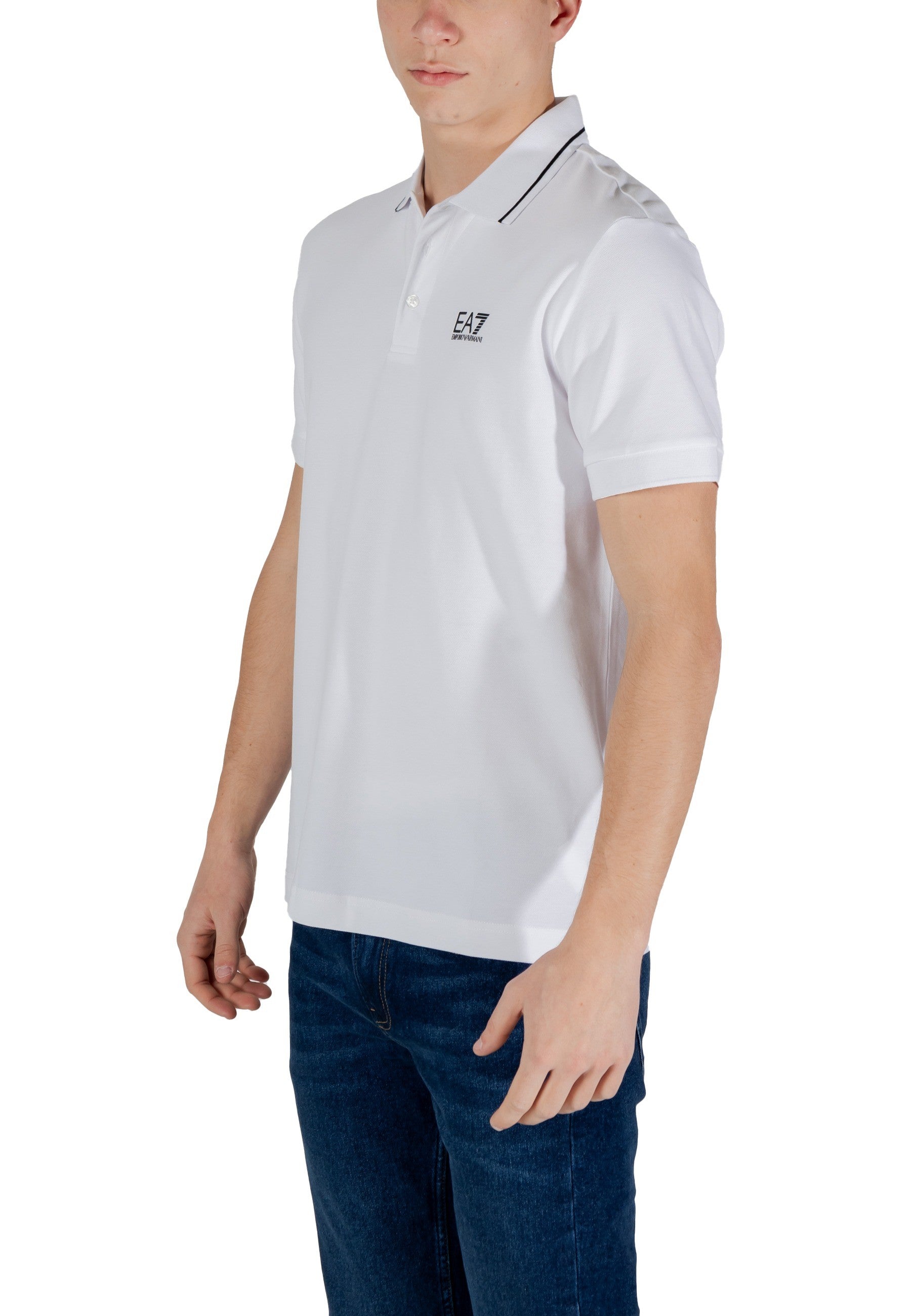 Ea7 Polo homme — white