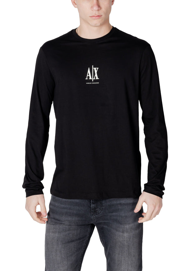 Armani Exchange T-shirt homme — black