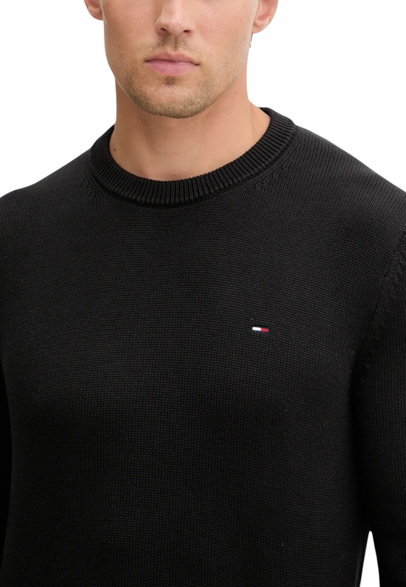 Tommy Hilfiger Jeans Pull homme — black