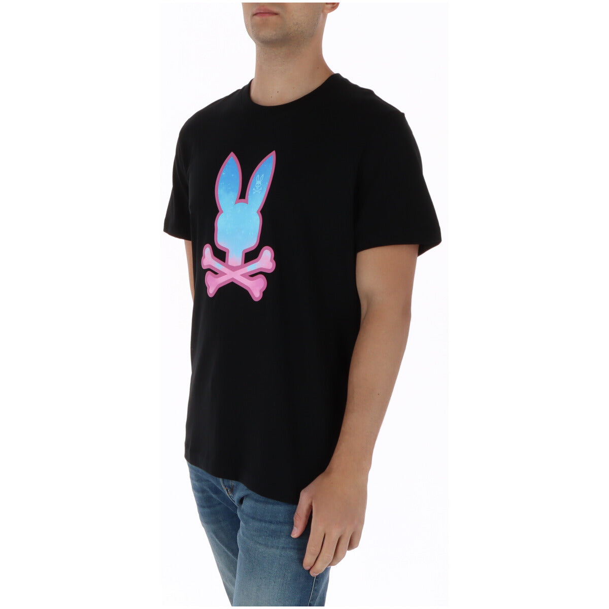 Psycho Bunny T-shirt homme — black