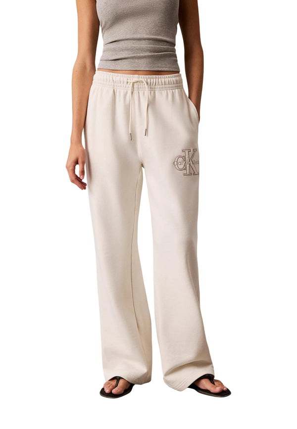 Calvin Klein Jeans Pantalon femme Pantalons — white