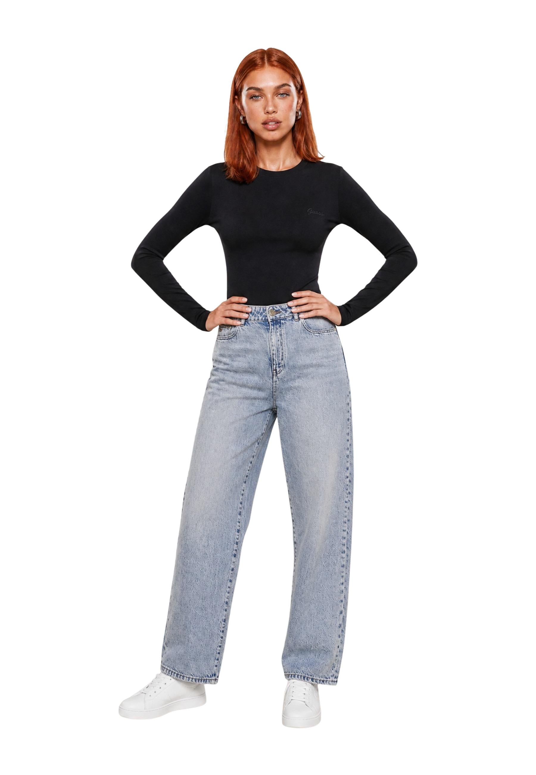 Guess Active T-shirt femme — black