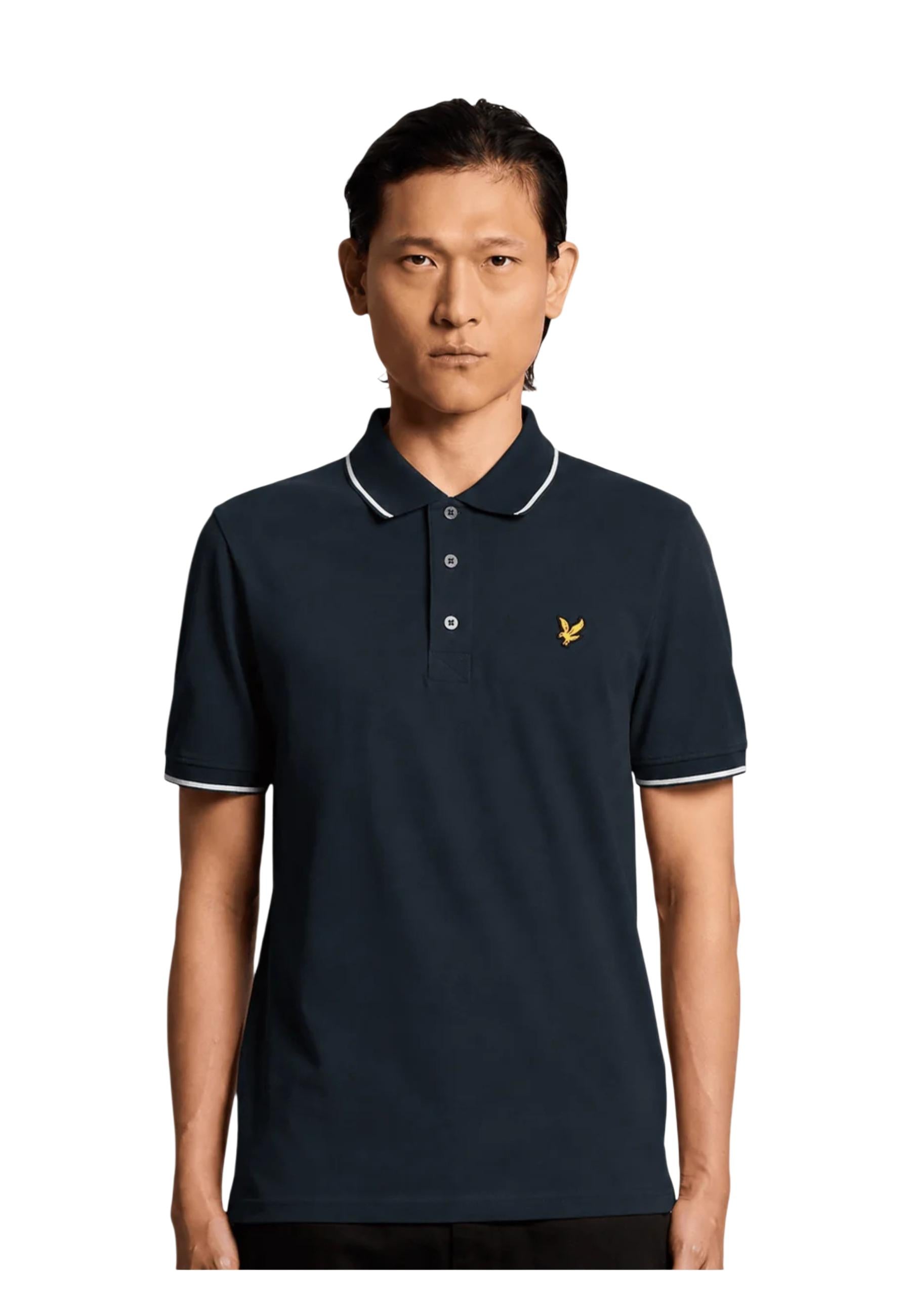 Lyle & Scott Polo homme — blue
