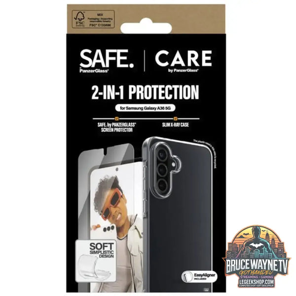 PanzerGlass Fashion 2-in-1 Set transparent, Samsung Galaxy A36 5G - PanzerGlass
