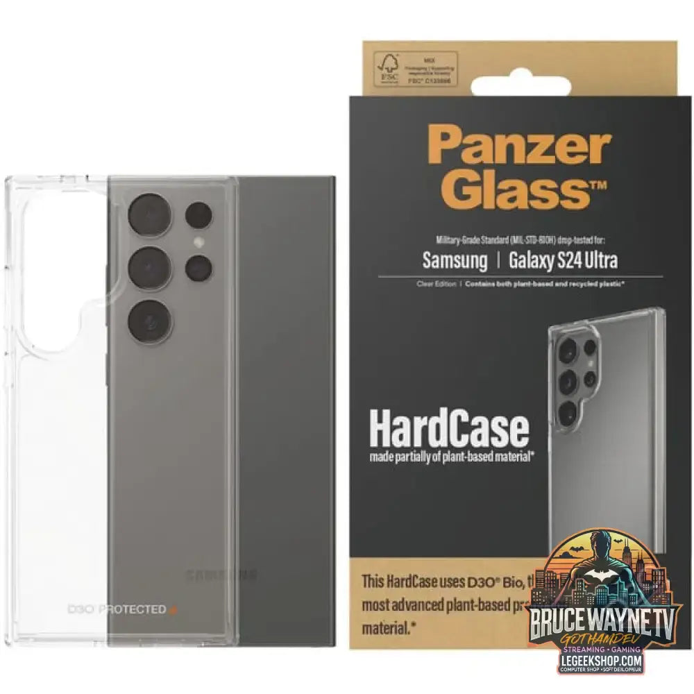 PanzerGlass HardCase mit D30, Handyhülle transparent, Samsung Galaxy S24 Ultra - PanzerGlass - vue 4