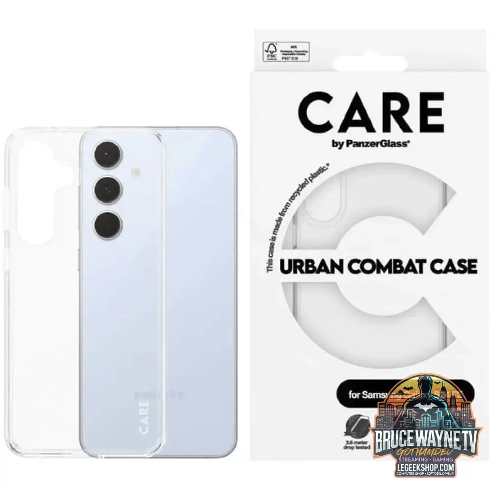 PanzerGlass Urban Combat Case, Handyhülle transparent, Samsung Galaxy S24 FE - PanzerGlass - vue 4