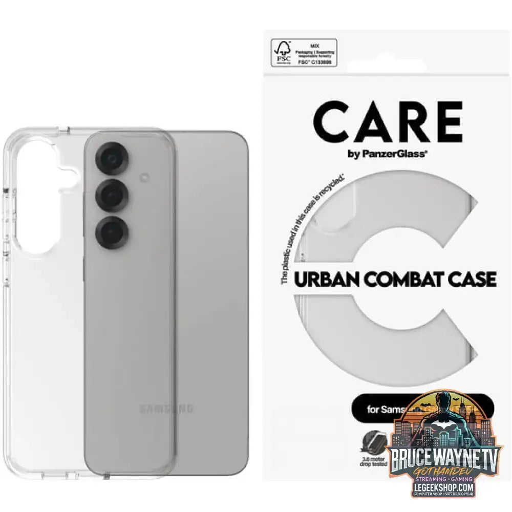 PanzerGlass Urban Combat Case, Handyhülle transparent, Samsung Galaxy S25+ - PanzerGlass - vue 4