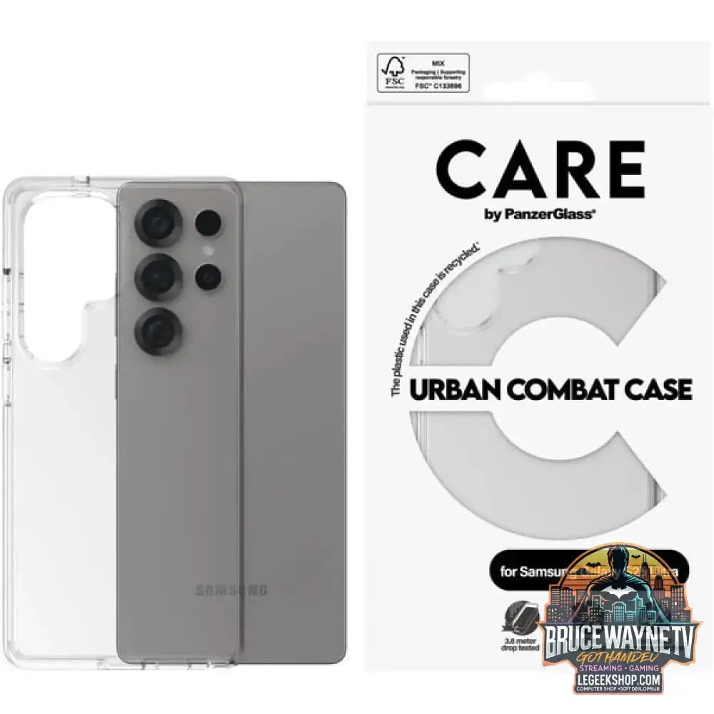 PanzerGlass Urban Combat Case, Handyhülle transparent, Samsung Galaxy S25 Ultra - PanzerGlass - vue 4