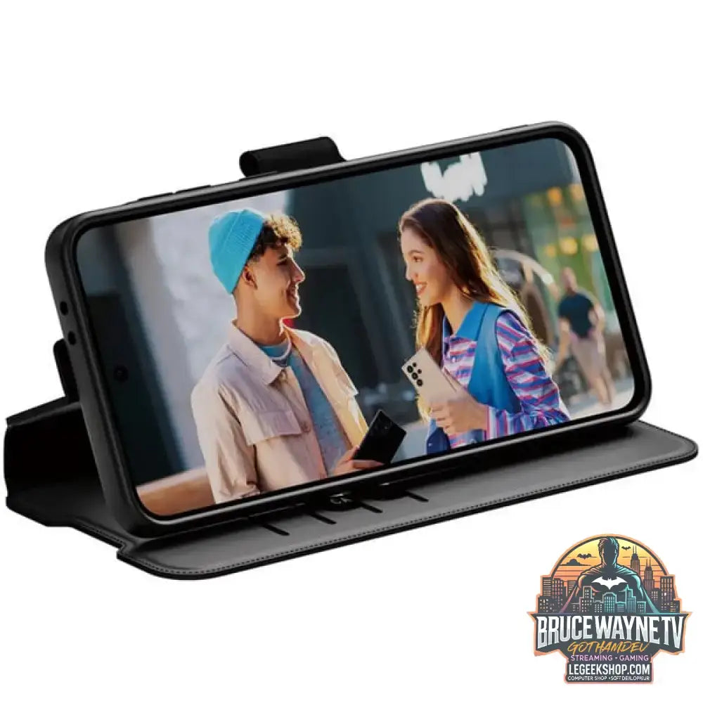 PanzerGlass Wallet Case mit Kickstand, Handyhülle schwarz, Samsung Galaxy A36 5G - PanzerGlass - vue 4