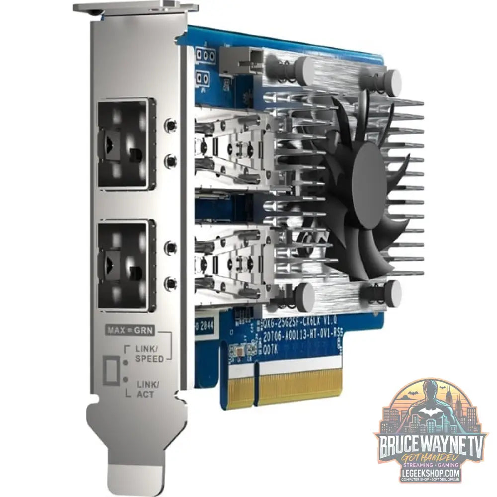 QNAP QXG-25G2SF-CX6 - QNAP - vue 3