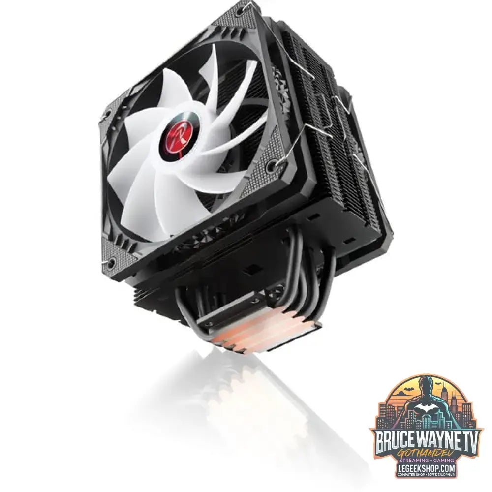 RAIJINTEK ELEOS 12 DUO RBW, CPU-Kühler 120 mm - RAIJINTEK - vue 2