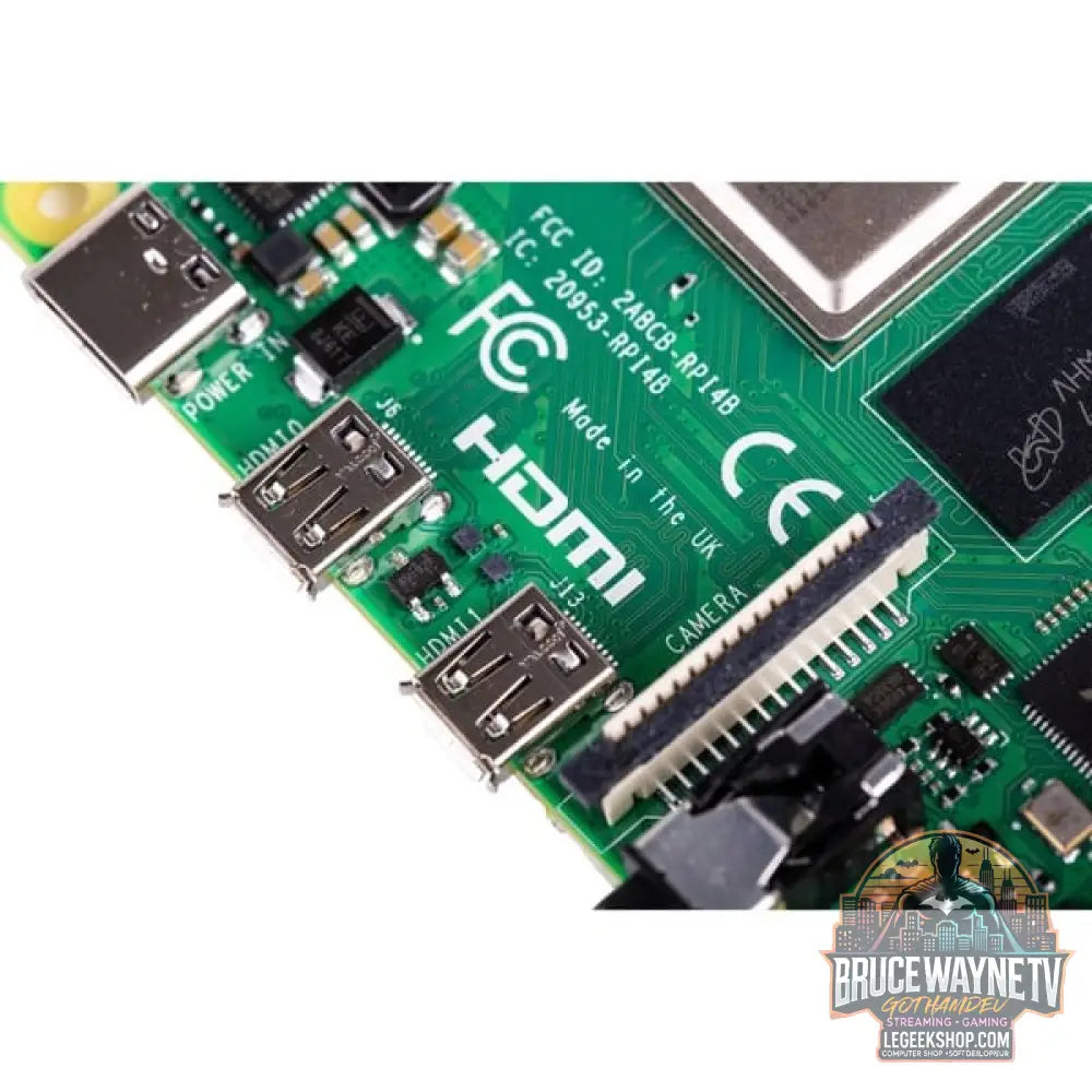Raspberry Pi Foundation Raspberry Pi 4 model B 4GB LPDDR4, carte mère - Raspberry Pi Foundation - vue 2