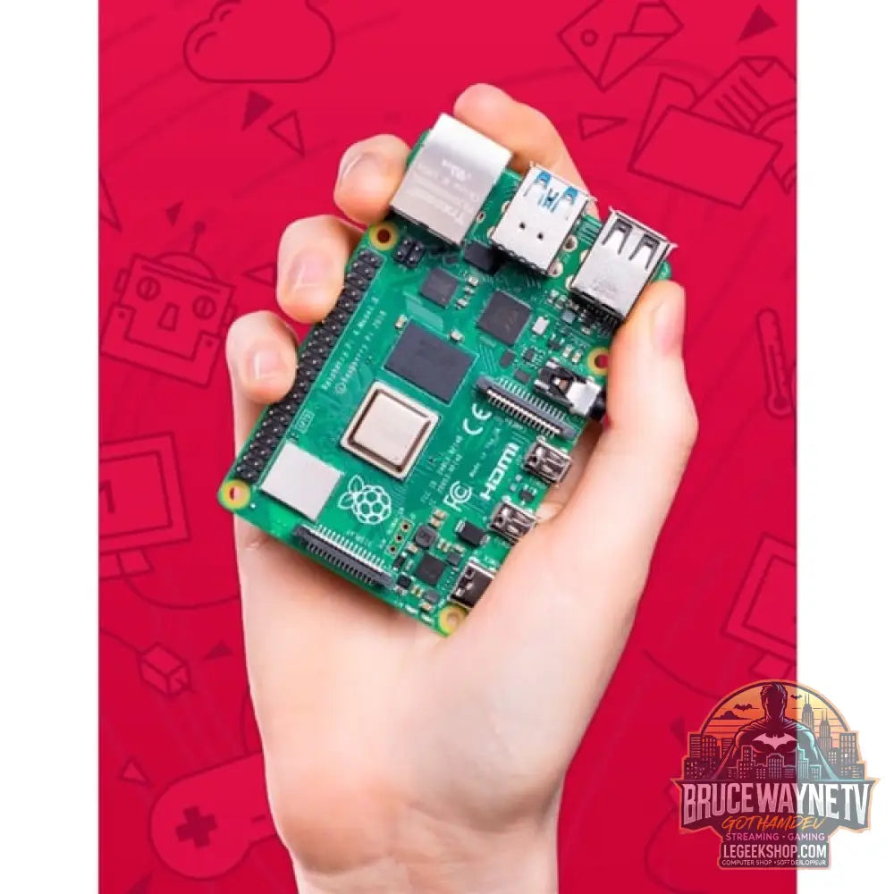 Raspberry Pi Foundation Raspberry Pi 4 model B 8GB LPDDR4, carte mère - Raspberry Pi Foundation - vue 3