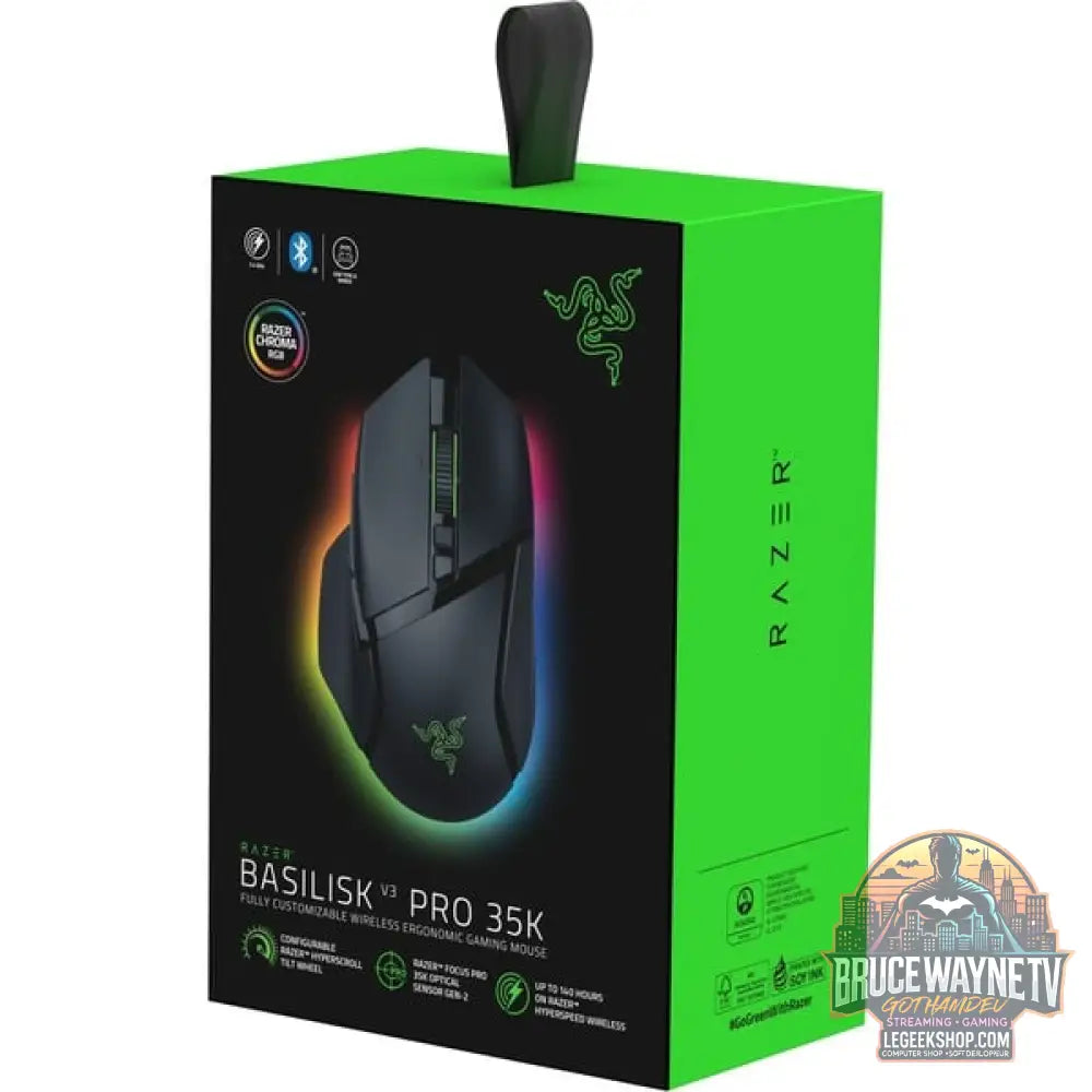 Razer Basilisk V3 Pro 35K, souris gaming - vue 8