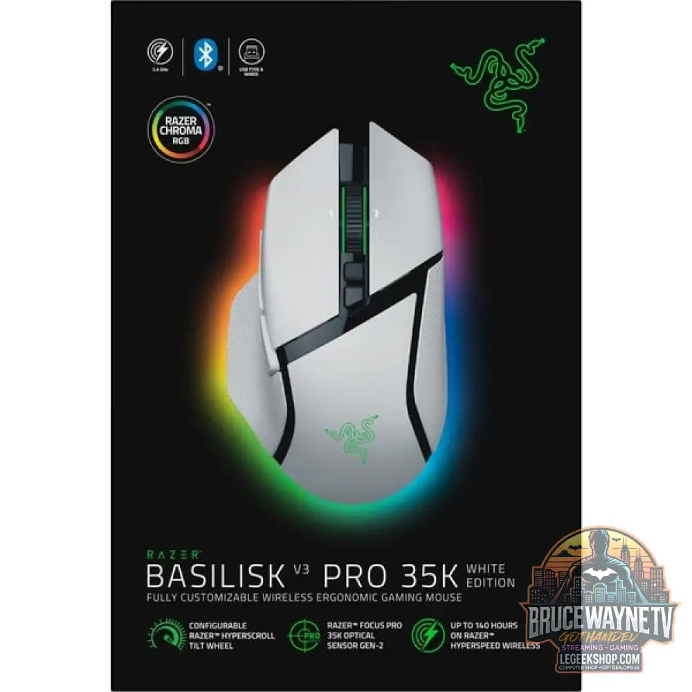 Razer Basilisk V3 Pro, souris gaming - vue 8