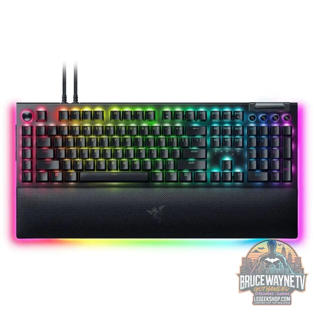 Razer BlackWidow V4 Pro, clavier gaming - vue 4