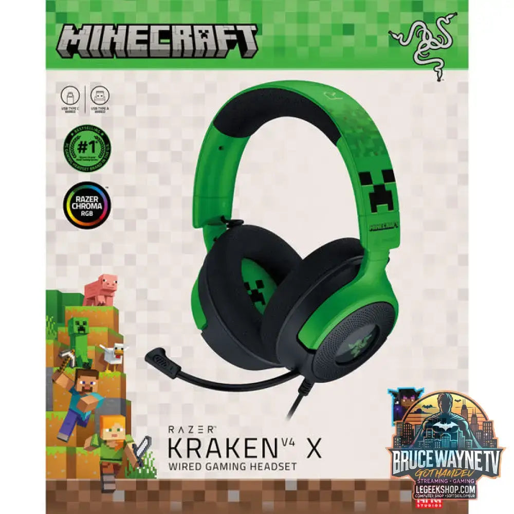 Kraken V4 X - Minecraft Edition - Razer - vue 6