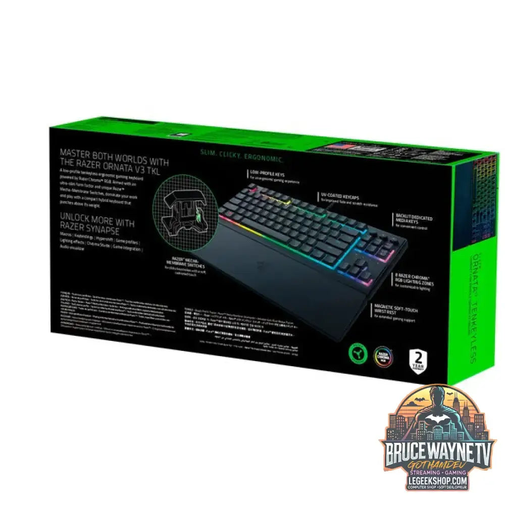 Ornata V3 TKL - Razer - vue 9
