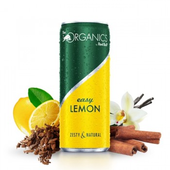 Red Bull Organics Easy Lemon 330 ml x 24