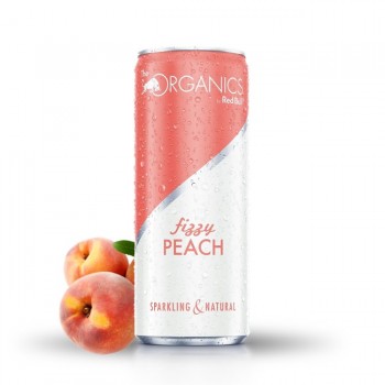 Red Bull Organics Fizzy Peach 330 ml x 24