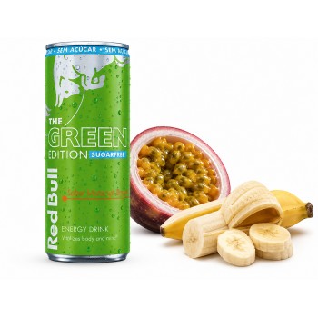 Red Bull The Green Edition Maracuja-Banana 250 ml x 24