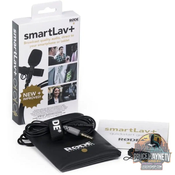 Rode Microphones SmartLav+ Lavalier-Mikrofon noir - Rode Microphones